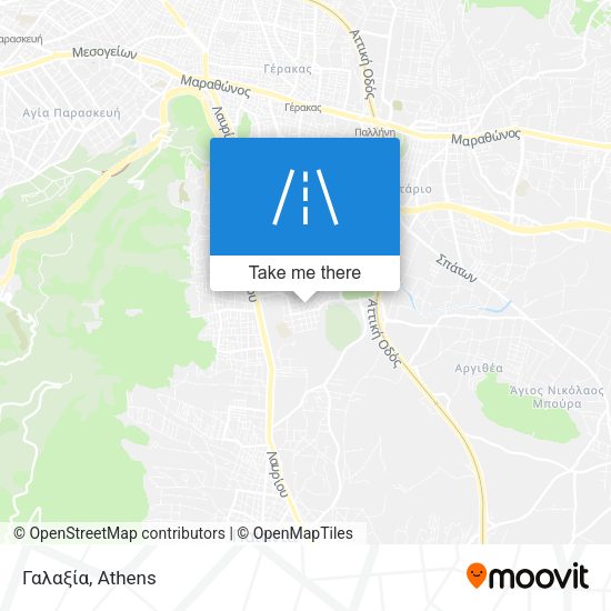 Γαλαξία map
