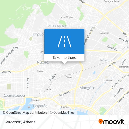 Κνωσσου map