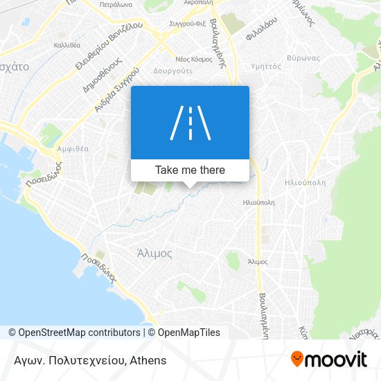 Αγων. Πολυτεχνείου map