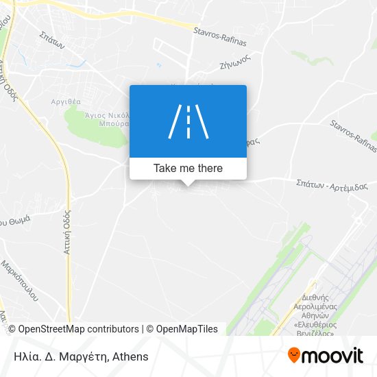 Ηλία. Δ. Μαργέτη map