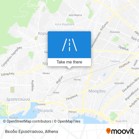 Βεοδο Εριοστασιου map