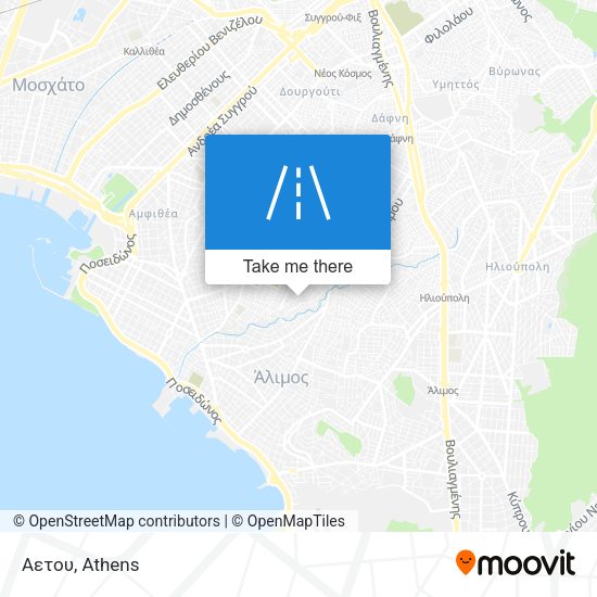 Αετου map