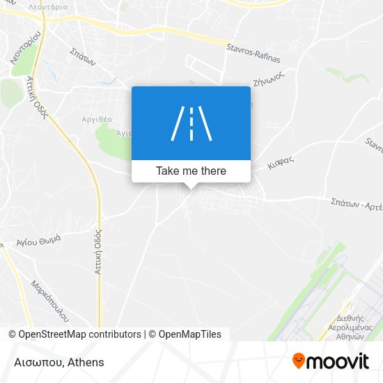 Αισωπου map