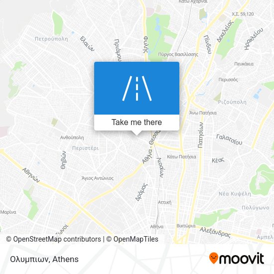 Ολυμπιων map