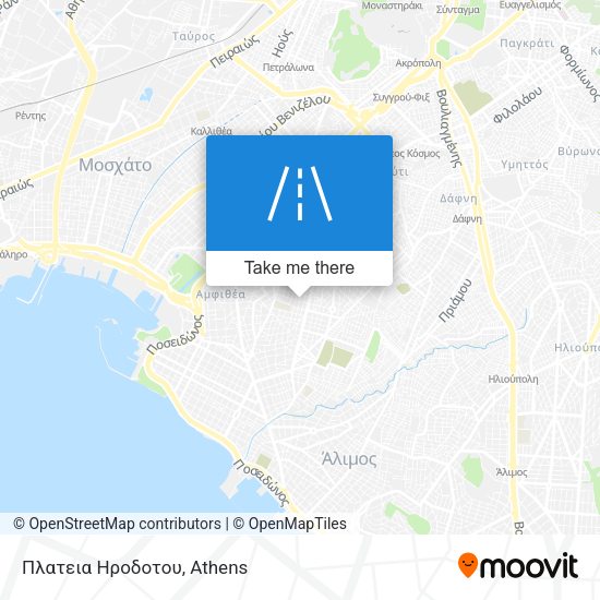Πλατεια Ηροδοτου map