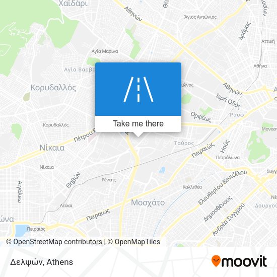 Δελψών map