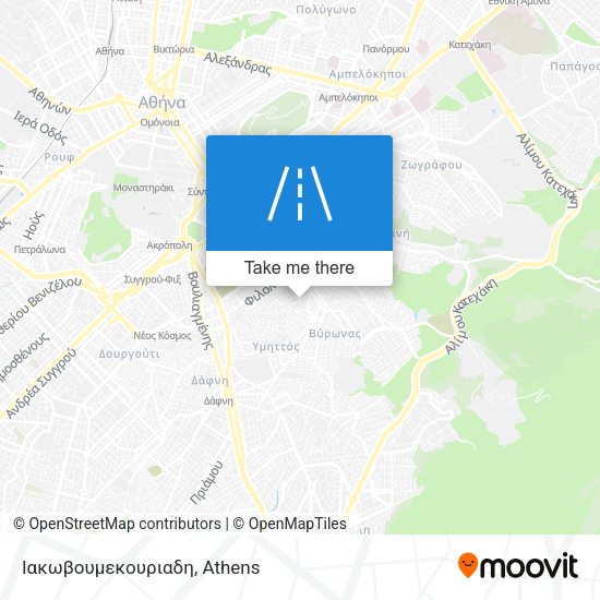 Ιακωβουμεκουριαδη map