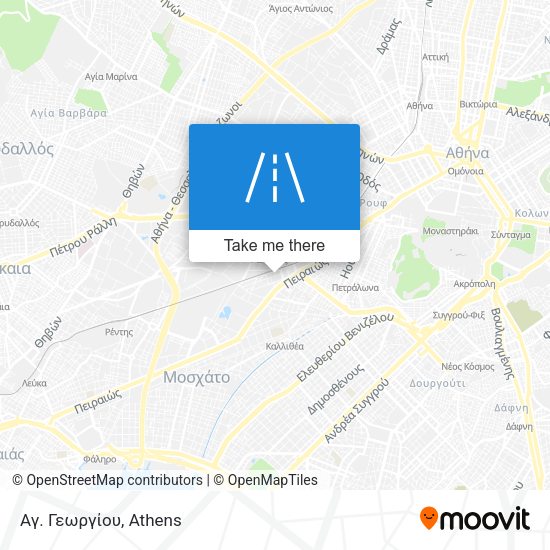 Αγ. Γεωργίου map