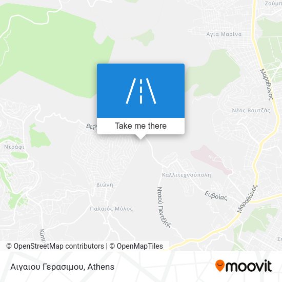 Aιγαιου Γερασιμου map