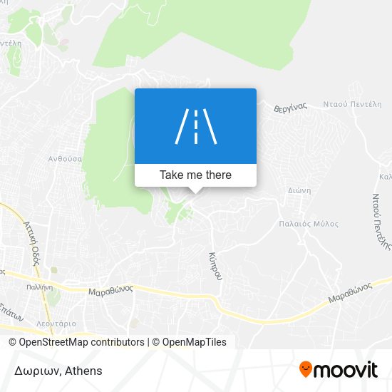 Δωριων map