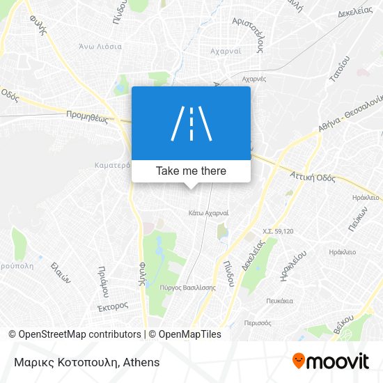 Μαρικς Κοτοπουλη map