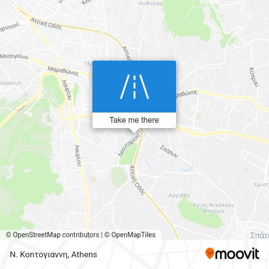 Ν. Konτογιαννη map