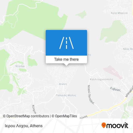 Ιερου Λοχου map