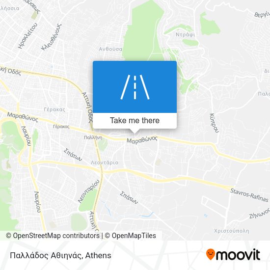 Παλλάδος Αθιηνάς map