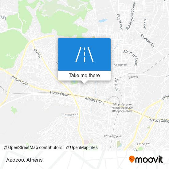 Λεσεου map