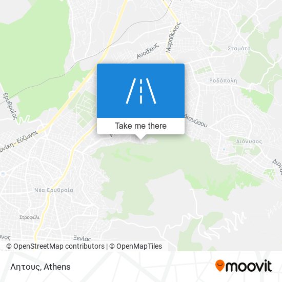 Λητους map