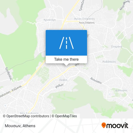 Μουσων map
