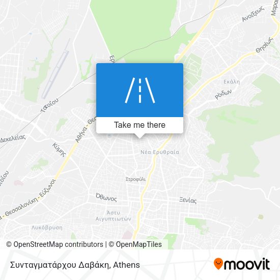 Συνταγματάρχου Δαβάκη map