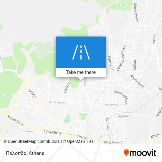 Πελοπδα map