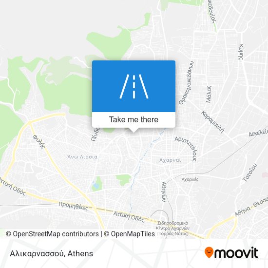 Αλικαρνασσού map