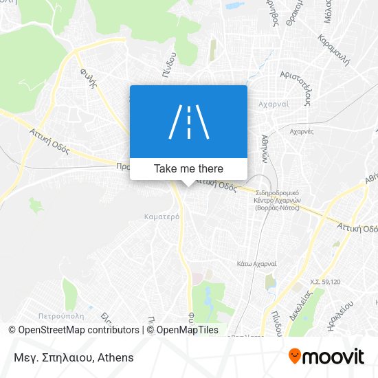 Μεγ. Σπηλαιου map