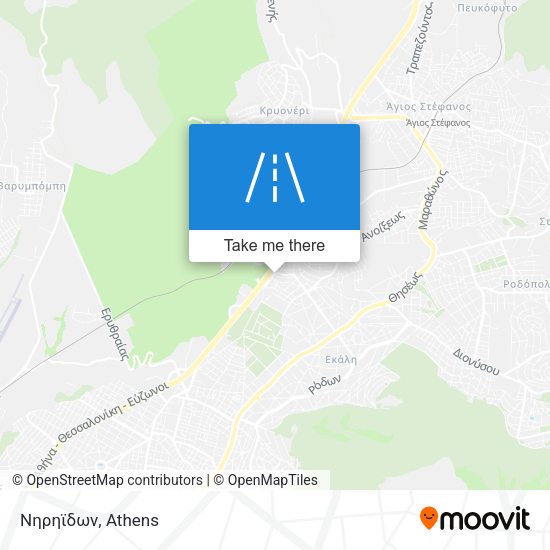 Νηρηϊδων map