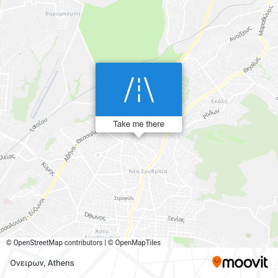 Ονειρων map