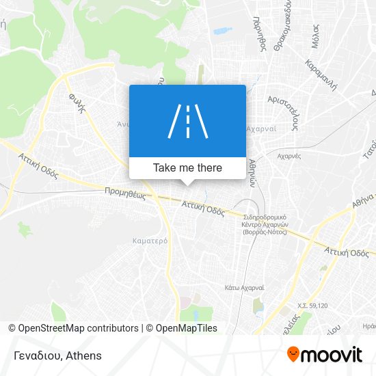 Γεναδιου map