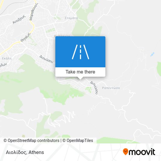 Αιολίδος map