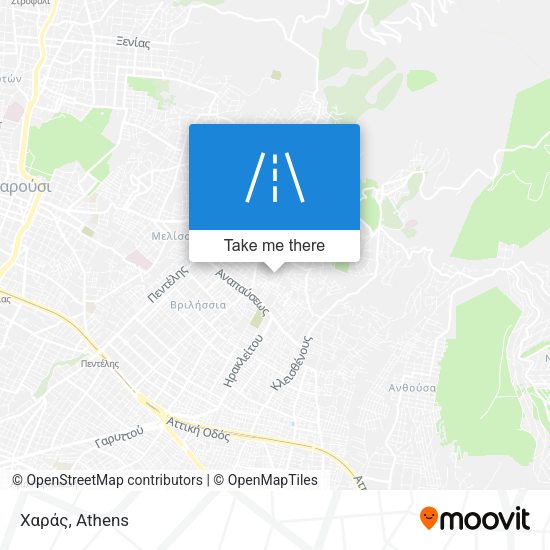 Χαράς map