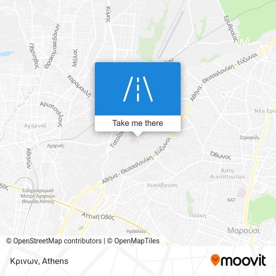 Κρινων map