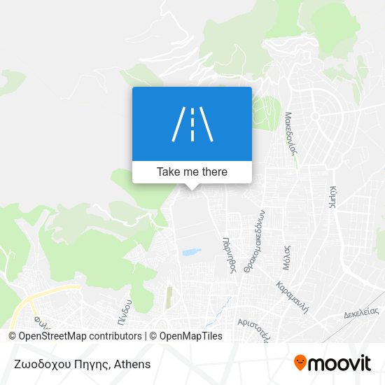 Ζωοδοχου Πηγης map