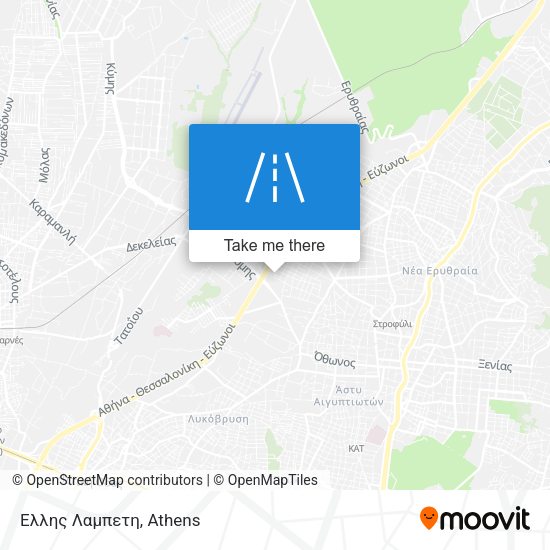 Ελλης Λαμπετη map