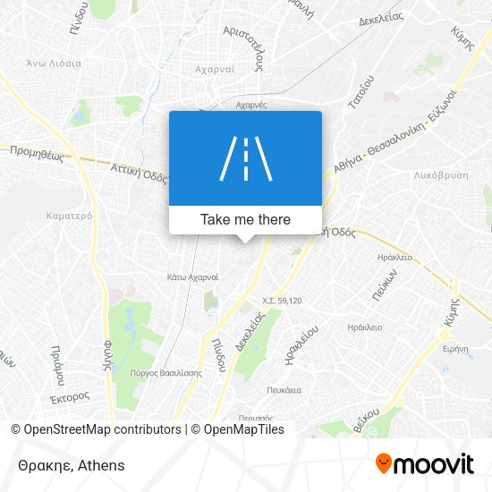 Θρακηε map
