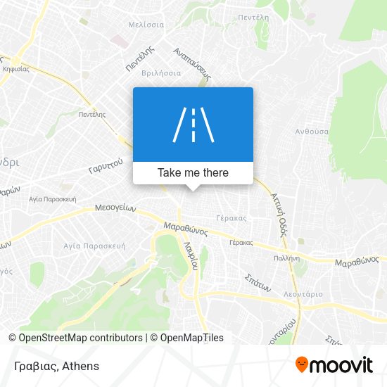 Γραβιας map