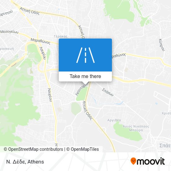 Ν. Δέδε map
