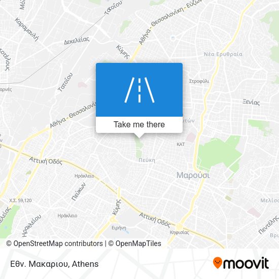 Εθν. Μακαριου map