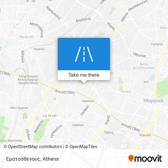 Ερατοσθενους map