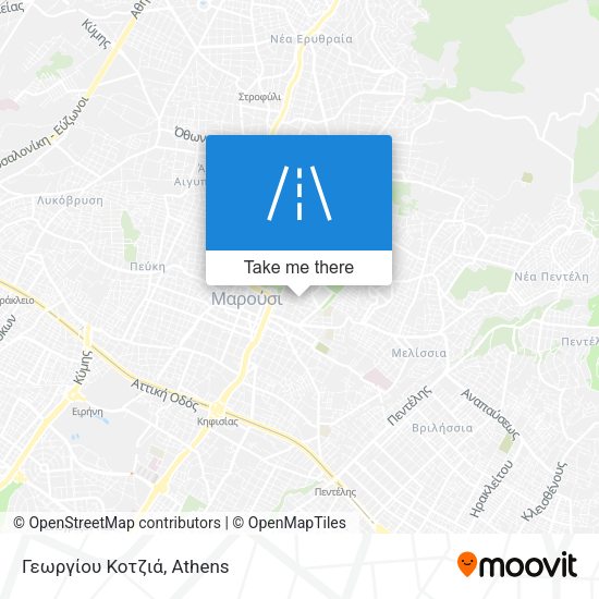 Γεωργίου Κοτζιά map