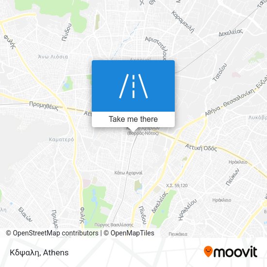 Κδψαλη map