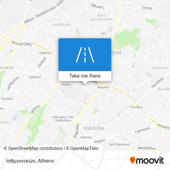 Ισθμιονικών map