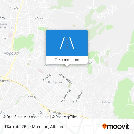 Πλατεία 25ης Μαρτίου map
