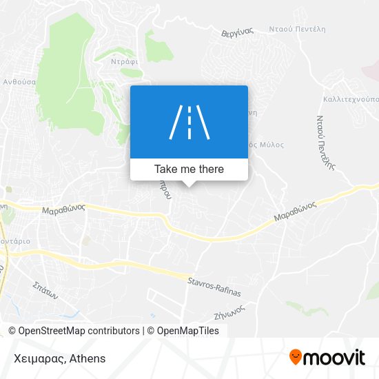 Χειμαρας map