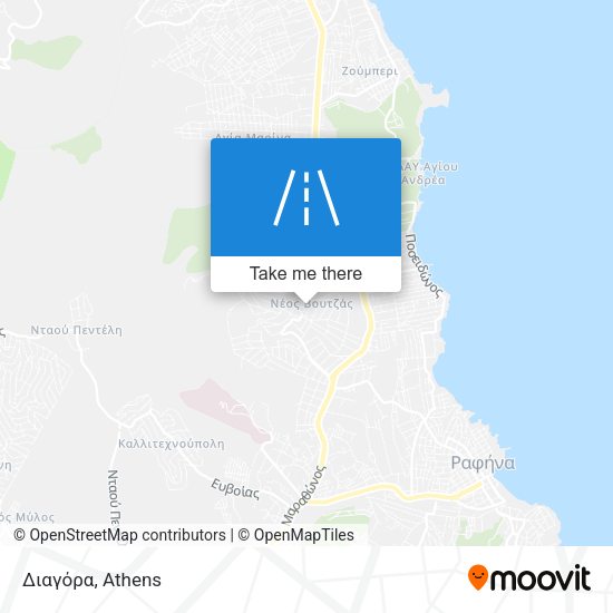 Διαγόρα map