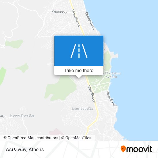Δειλινών map