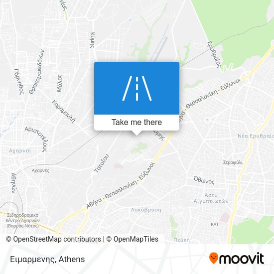 Ειμαρμενης map