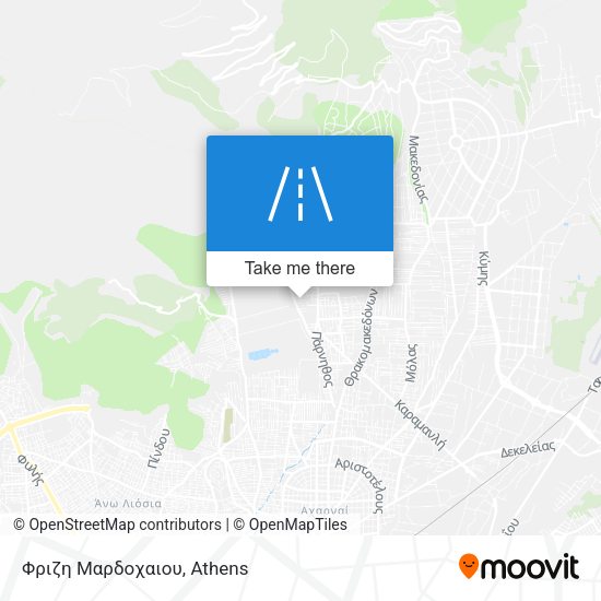 Φριζη Μαρδοχαιου map