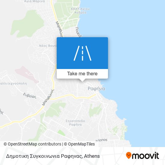 Δημοτικη Συγκοινωνια Ραφηνας map