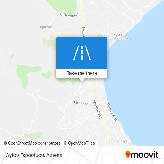 Αγίου Γερασίμου map