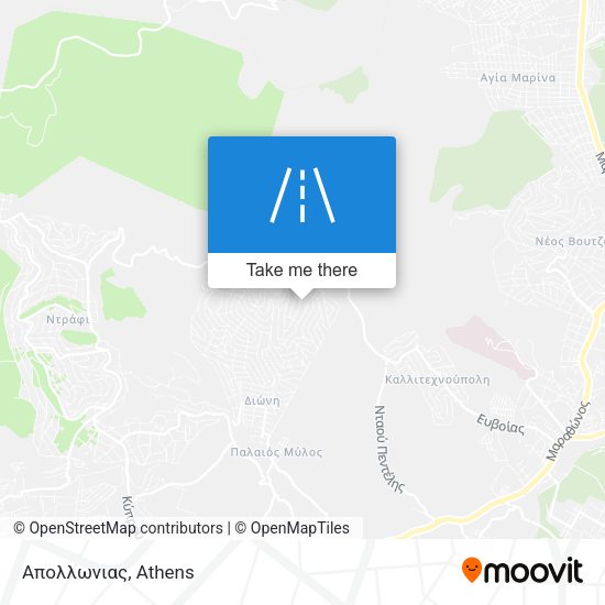 Απολλωνιας map